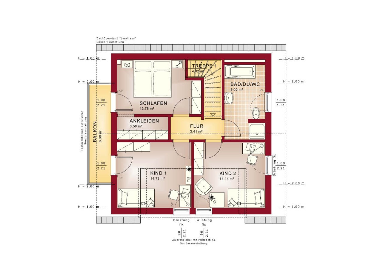 Einfamilienhaus zum Kauf provisionsfrei 818.122 € 4 Zimmer 124 m²<br/>Wohnfläche 1.402 m²<br/>Grundstück Wincheringen Wincheringen 54457