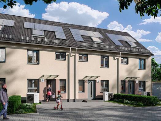 Reihenmittelhaus zum Kauf - Neubau provisionsfrei 459.900 € 4 Zimmer 103,3 m² 225 m² Grundstück frei ab 01.03.2028 Alte Jülicher Straße 109 Düren Düren 52353