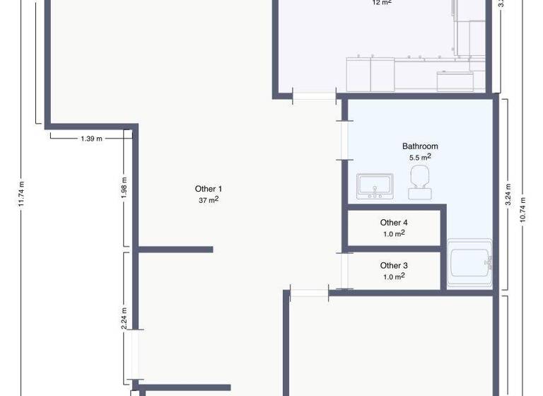 Wohnung zum Kauf 207.000 € 2,5 Zimmer 55 m² 5. Geschoss Konstanzer Straße 97 Singen Singen (Hohentwiel) 78224