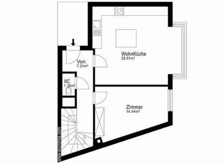 Wohnung zum Kauf 495.000 € 4 Zimmer 122 m² Wien 1230