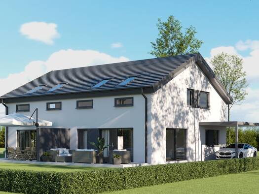 Doppelhaushälfte zum Kauf 391.930 € 4 Zimmer 120 m² 321 m² Grundstück Untersteinbach Pfedelbach 74629