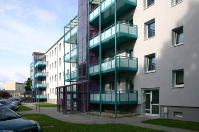 Wohnung zur Miete 376 € 2 Zimmer 57,9 m² EG frei ab sofort Bertolt-Brecht-Str. 8 Bautzen Bautzen 02625