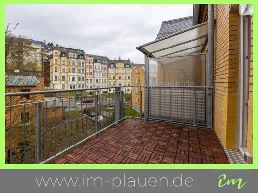 Wohnung zur Miete 315 € 2 Zimmer 56,8 m² 3. Geschoss frei ab sofort Hainstraße 10 Stadtmitte Plauen 08523