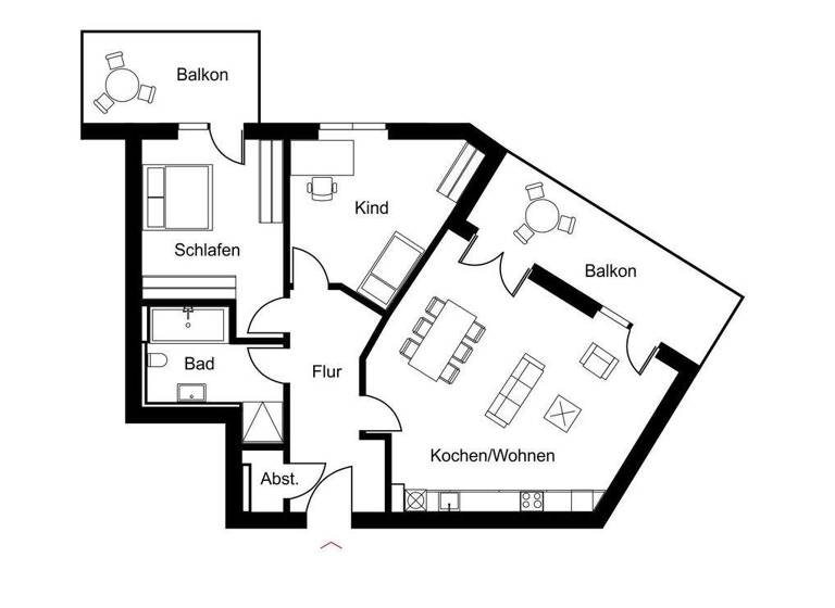 Wohnung zur Miete 1.474 € 3 Zimmer 87 m² 3. Geschoss Elsa-Neumann-Straße 57 Siemensstadt Berlin 13629
