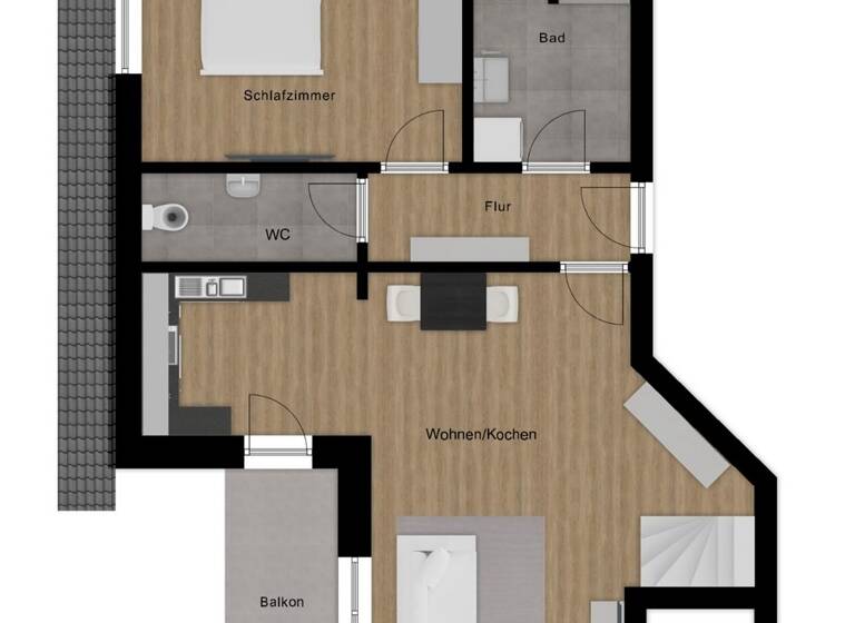 Wohnung zum Kauf 239.000 € 3 Zimmer 80,4 m² 2. Geschoss Gronau 48599