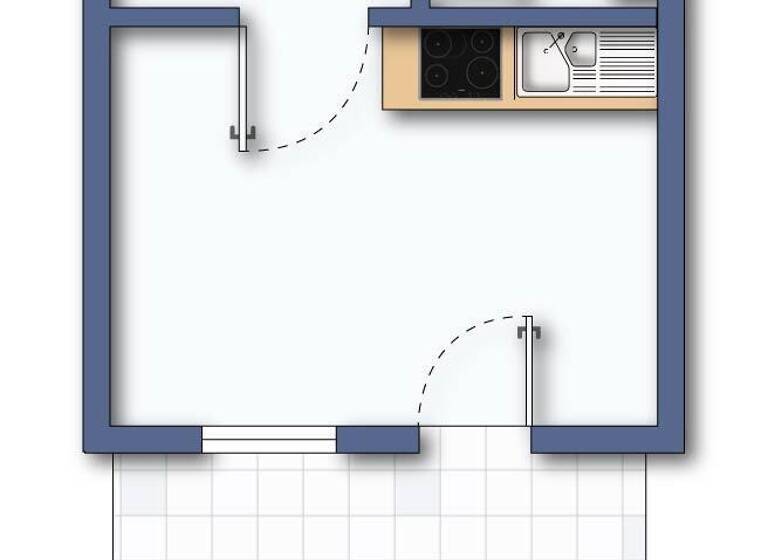 Wohnung zum Kauf 240.000 € 2 Zimmer 77,4 m²<br/>Wohnfläche 1.<br/>Geschoss Leipziger Vorstadt Dresden 01097