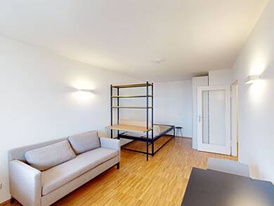 Wohnung zur Miete 595 € 1 Zimmer 27,6 m² 9. Geschoss Paul-Gossen-Straße 119 Rathenau Erlangen 91052