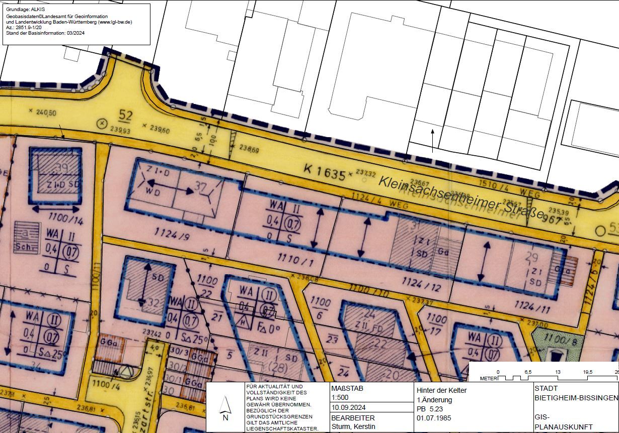 Grundstück zum Kauf 750.000 € 974 m²<br/>Grundstück Metterzimmern Bietigheim-Bissingen / Metterzimmern 74321