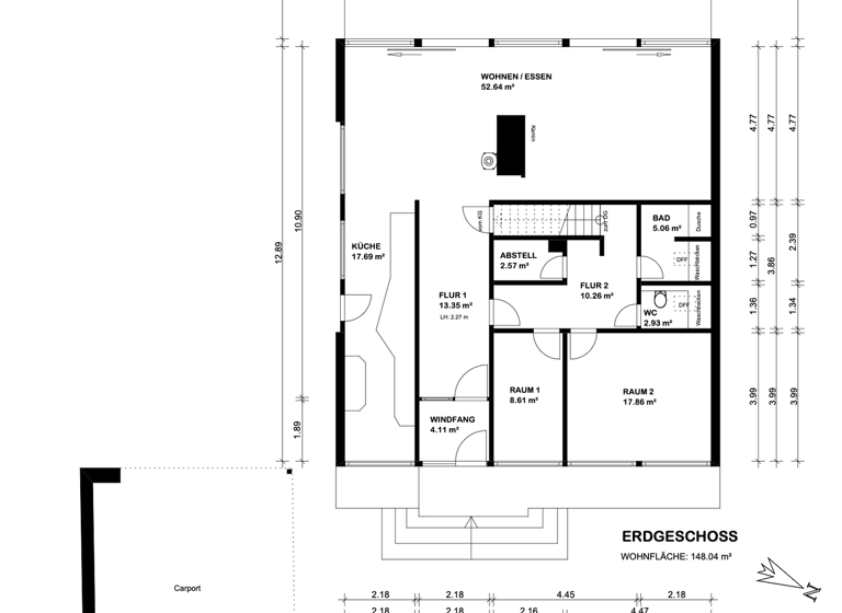 Einfamilienhaus zum Kauf 885.000 € 6 Zimmer 221 m² 1.325 m² Grundstück Oberneuland Bremen 28355