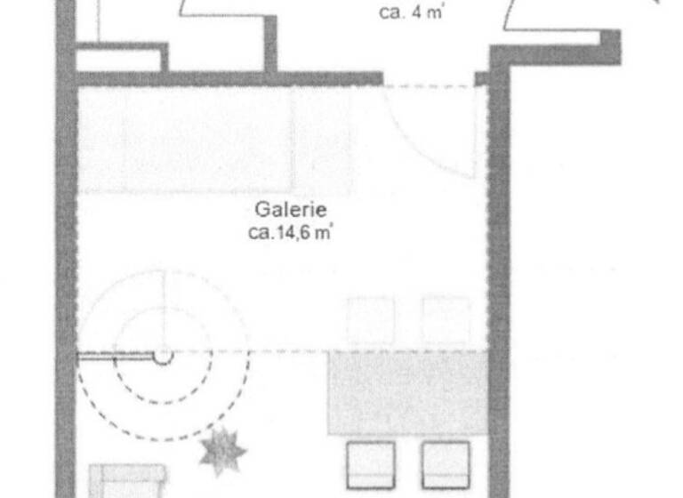 Wohnung zur Miete 1.250 € 2 Zimmer 59,1 m² 2. Geschoss Bogenhausen München 81927
