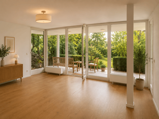 Terrassenwohnung zur Miete 1.140 € 2 Zimmer 75 m² Geschoss 1/3 frei ab sofort Waldstraße 14 Korntal Korntal-Münchingen 70825