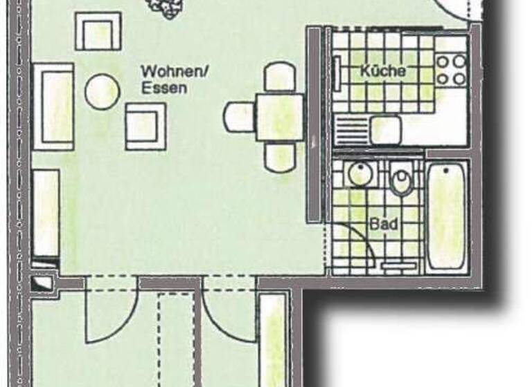 Bürofläche zur Miete provisionsfrei 400 € 2 Zimmer 64,5 m² Bürofläche Moritzstraße 25 Innenstadt Zwickau 08056