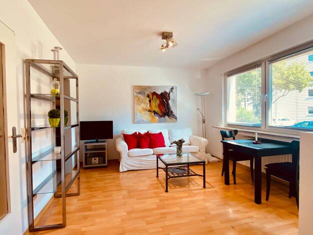 Studio zur Miete Wohnen auf Zeit 990 € 1 Zimmer 42 m² frei ab 01.06.2026 Büderich Meerbusch 40667