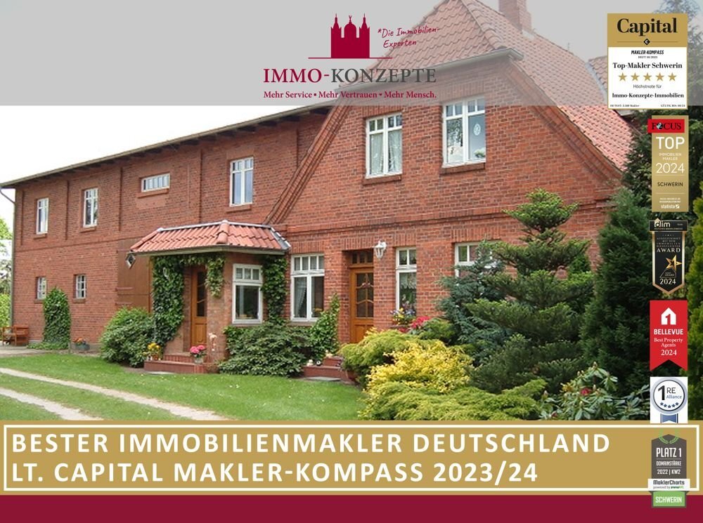 Bauernhaus zum Kauf 1.550.000 € 9 Zimmer 312 m²<br/>Wohnfläche 122.451 m²<br/>Grundstück Gülze Teldau OT Gülze 19273