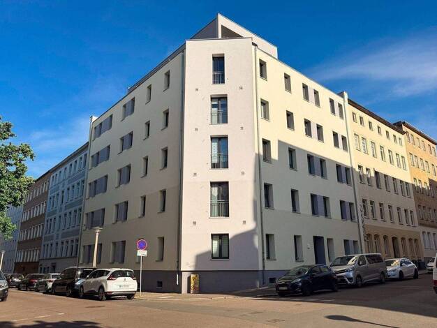 Wohnung zur Miete 1.750 € 5 Zimmer 133,7 m² 4. Geschoss frei ab 01.01.2026 Jacobstraße 23 Innenstadt Halle (Saale) 06110