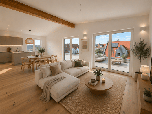 Penthouse zum Kauf provisionsfrei 478.000 € 2,5 Zimmer 88,5 m² 3. Geschoss frei ab sofort Brunellenstraße Mailing Ingolstadt 85055