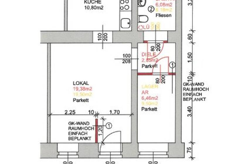 Ladenfläche zum Kauf 280.000 € Wien 1120