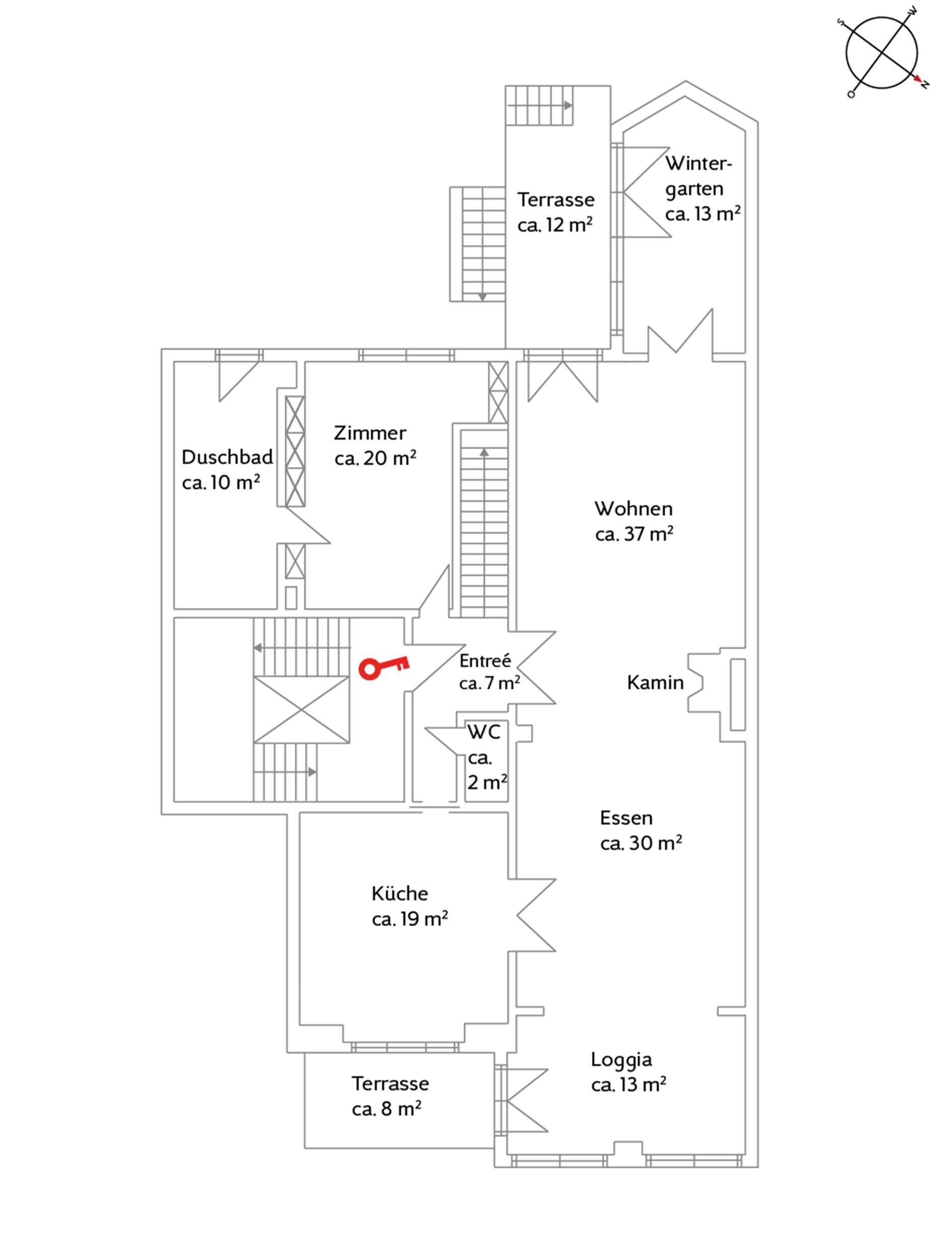 Maisonette zum Kauf 4.450.000 € 7 Zimmer 323 m²<br/>Wohnfläche Rotherbaum Hamburg 20148