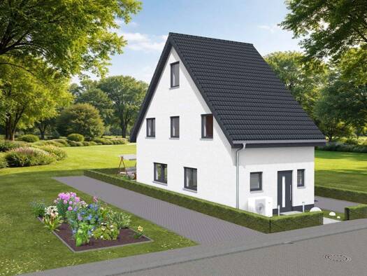 Einfamilienhaus zum Kauf provisionsfrei 381.608 € 4 Zimmer 108 m² 221 m² Grundstück Andershof Stralsund 18439