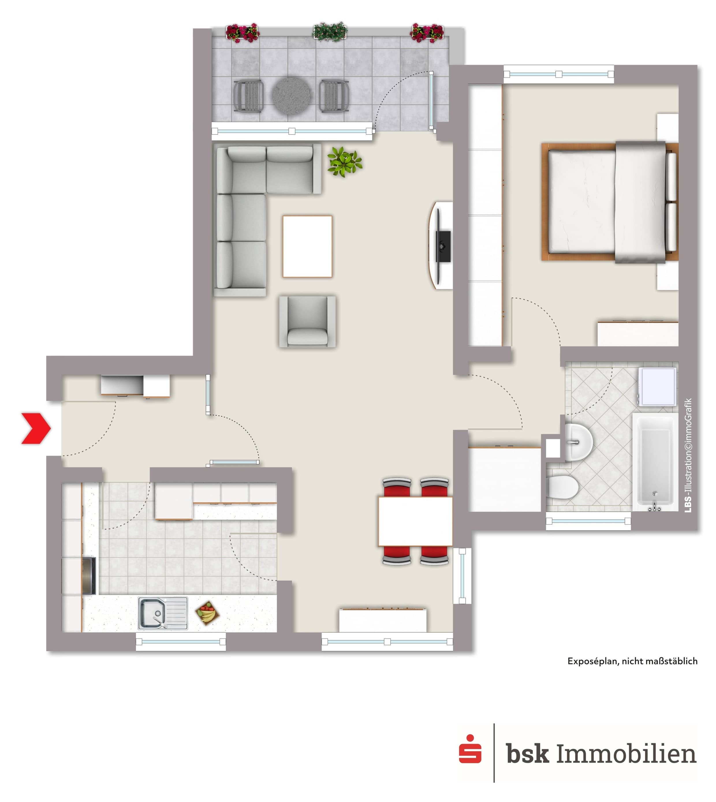 Wohnung zum Kauf 210.000 € 2 Zimmer 63,2 m²<br/>Wohnfläche 8.<br/>Geschoss Lichterfelde Berlin 12207