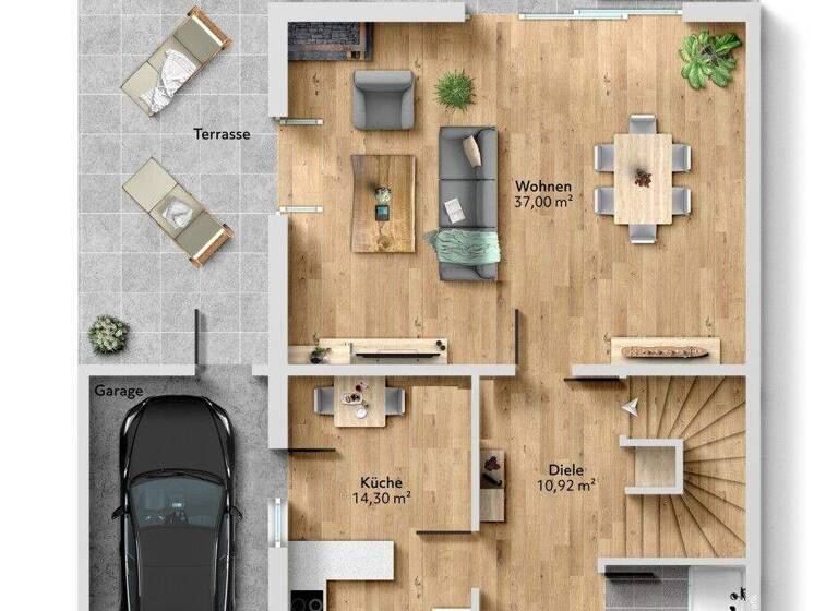 Doppelhaushälfte zum Kauf 620.000 € 4 Zimmer 125 m² 211 m² Grundstück Poll Köln / Poll 51105