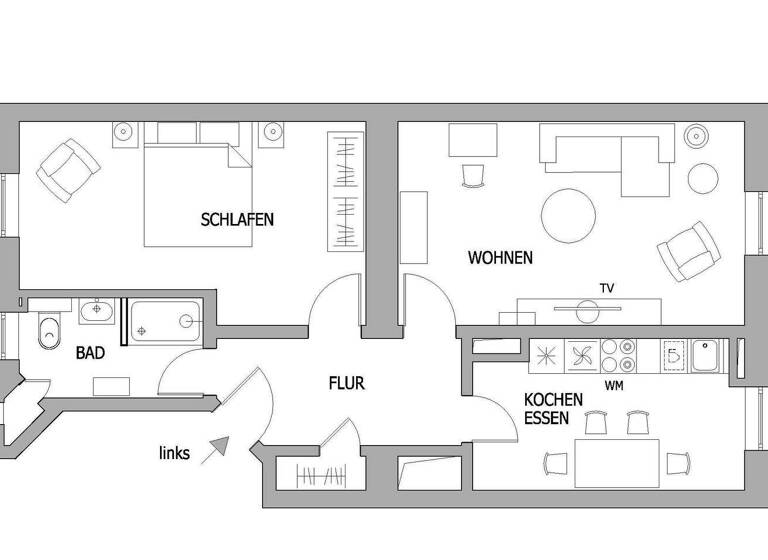 Wohnung zur Miete auf Zeit 2.460 € 2 Zimmer 67 m² frei ab 10.04.2026 Westend-Süd Frankfurt am Main 60323
