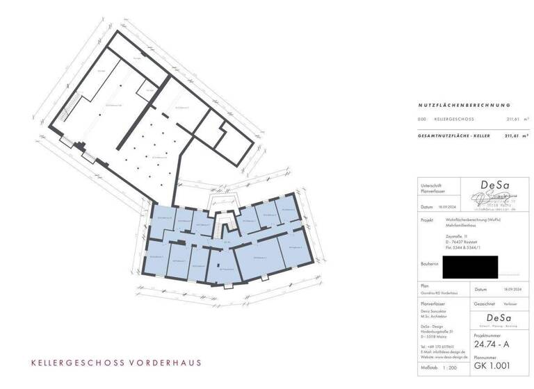 Gewerbeobjekt zum Kauf als Kapitalanlage geeignet 2.200.000 € 31 Zimmer 1.163 m² 1.402 m² Grundstück Rastatt 76437