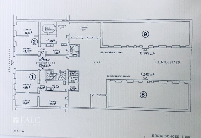 Mehrfamilienhaus zum Kauf 1.037 m²<br/>Wohnfläche 610 m²<br/>Grundstück Altstadt / Innenstadt 15 Fürth 90762