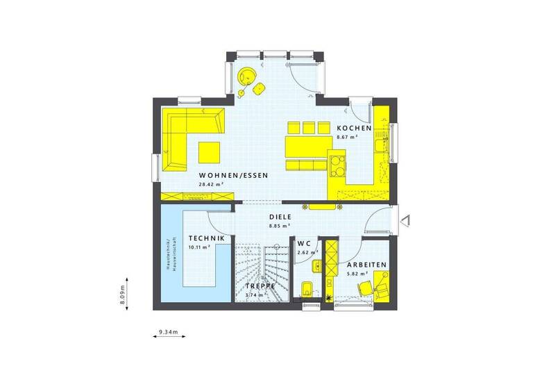 Einfamilienhaus zum Kauf provisionsfrei 415.780 € 4 Zimmer 125 m² 575 m² Grundstück Heinrichsthal 63871