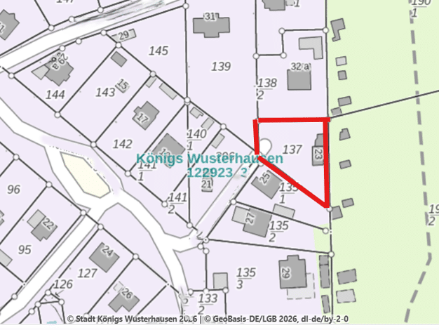 Grundstück zum Kauf 425.000 € 852 m² Grundstück Königs Wusterhausen Königs Wusterhausen 15711