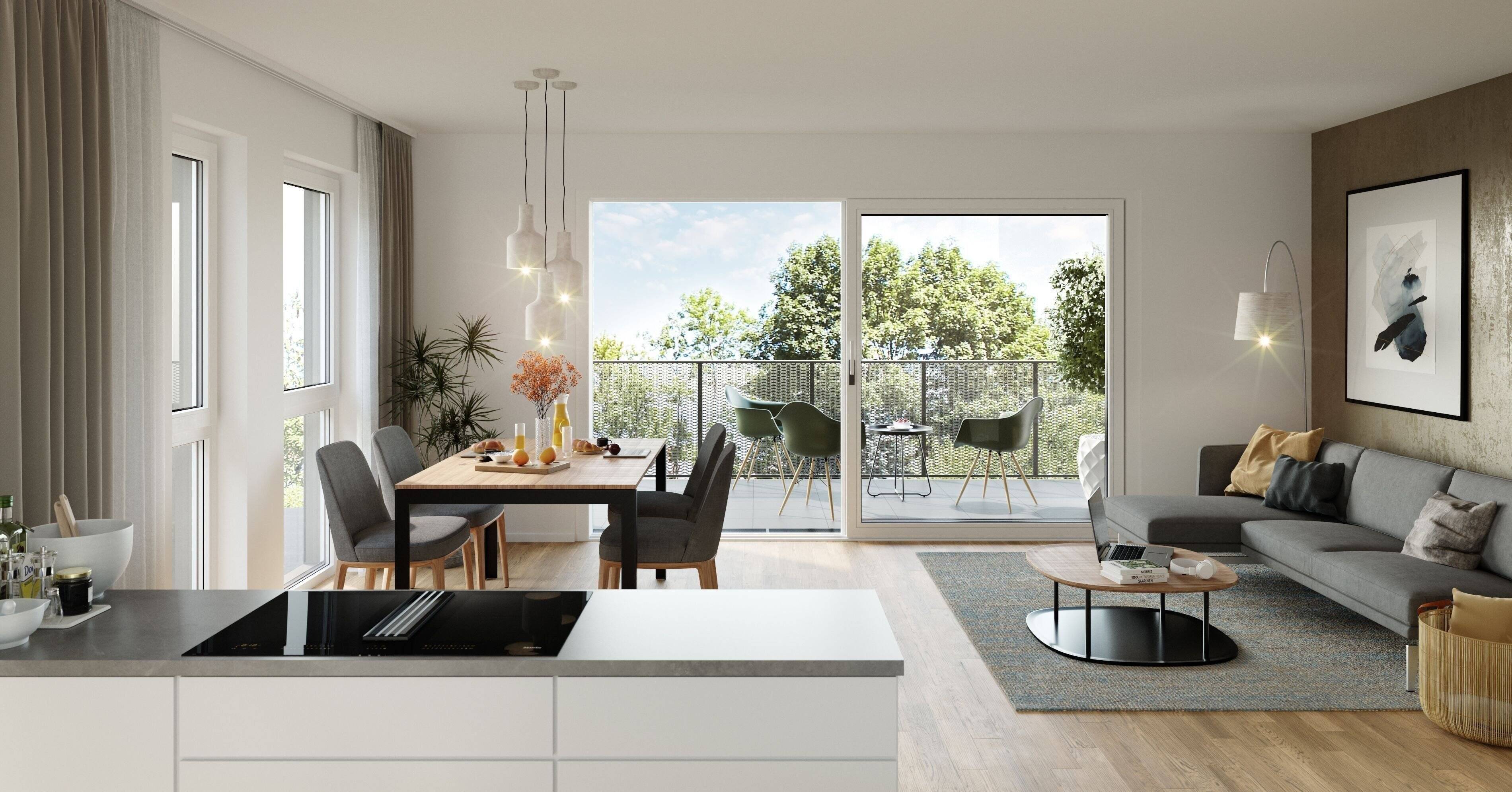 Immobilie in Vellberg - Helle 2-Zimmer-Wohnung mit Terrasse - Bild 4