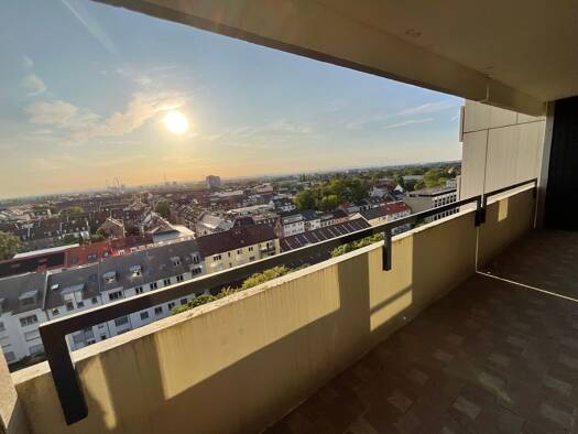 Wohnung zur Miete 450 € 1 Zimmer 15 m² frei ab sofort Kaiserallee 15c Weststadt Karlsruhe 76133