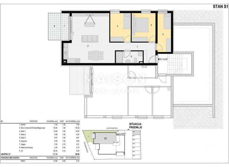 Wohnung zum Kauf 522.827 € 4 Zimmer Kolan 23250