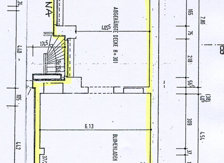 Ladenfläche zur Miete 2.500 € 2 Zimmer 96,1 m² Verkaufsfläche Dresdener Straße 11 Kreuzberg Berlin 10999