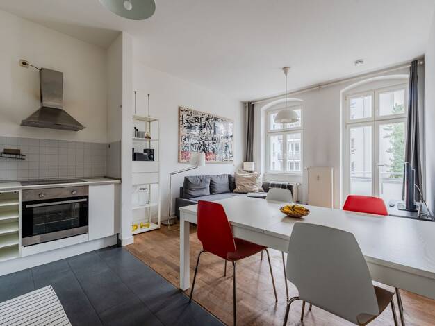 Wohnung zum Kauf 411.000 € 3 Zimmer 59 m² 2. Geschoss frei ab sofort Boxhagener Str 33 Friedrichshain Berlin 10245