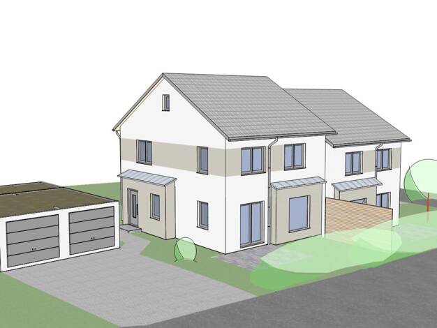 Doppelhaushälfte zum Kauf - Erstbezug provisionsfrei 590.000 € 5 Zimmer 119,6 m² 317 m² Grundstück Blütenstraße Schnaittach Schnaittach 91220