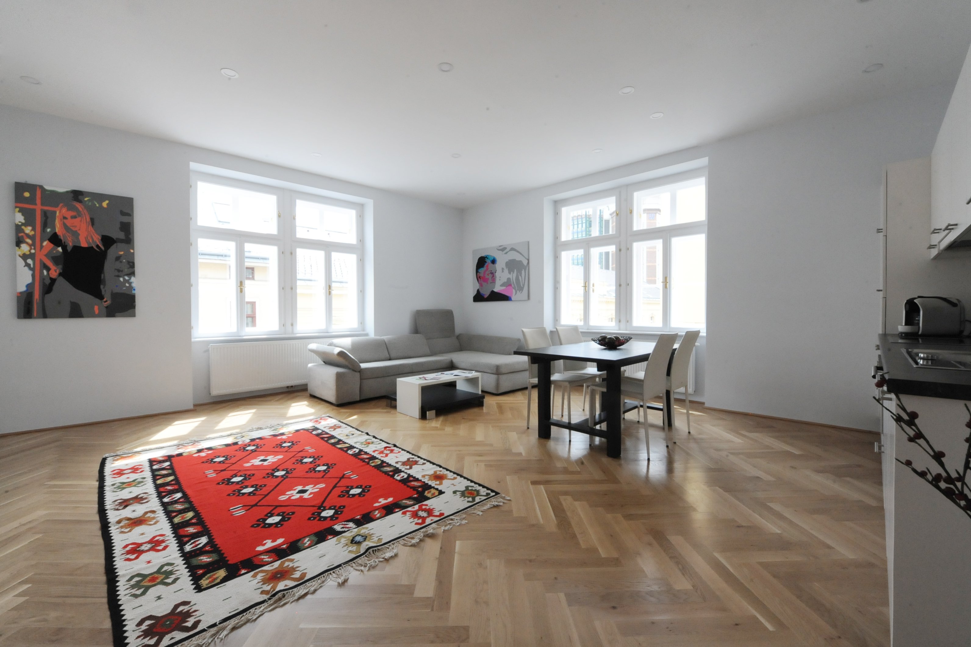 Wohnung zur Miete Wohnen auf Zeit 3.360,52 € 3 Zimmer 74 m²<br/>Wohnfläche ab sofort<br/>Verfügbarkeit Wien 1030