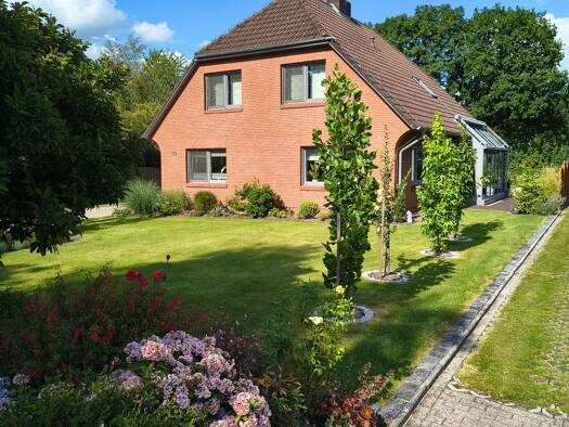 Einfamilienhaus zum Kauf provisionsfrei 399.000 € 6 Zimmer 160 m² 834 m² Grundstück frei ab 01.04.2027 Dietrichsfelder Straße -Pl 1 Plaggenburg Aurich 26607