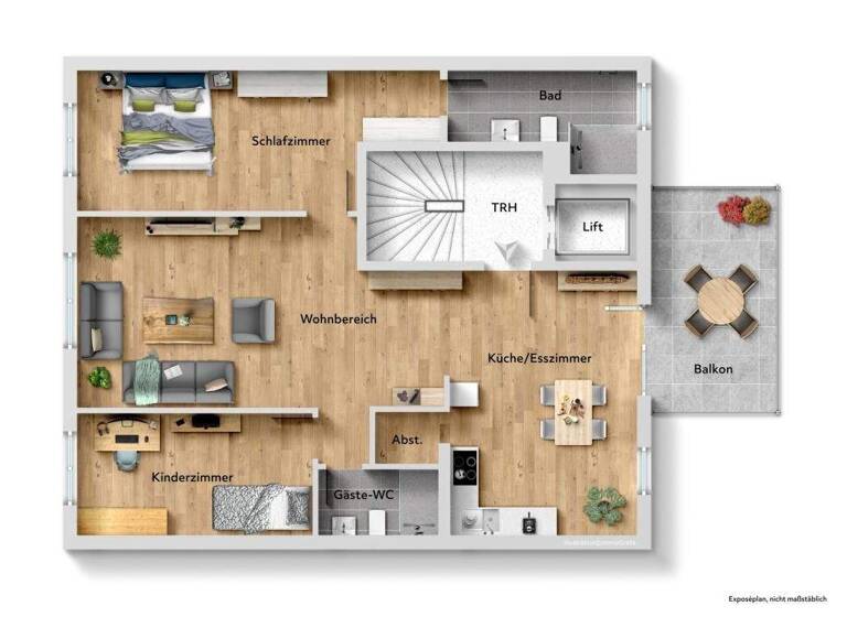 Wohnung zum Kauf 554.000 € 3 Zimmer 89 m² Bönnigheim 74357
