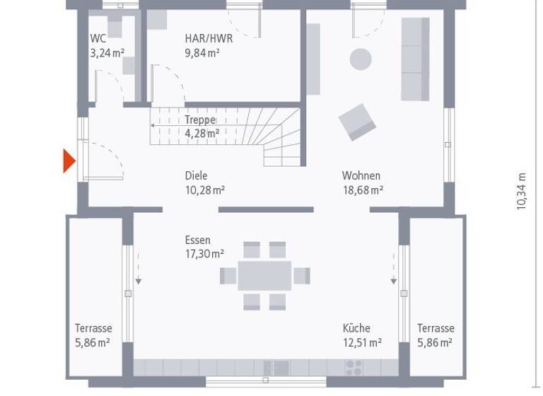 Einfamilienhaus zum Kauf 1.190.000 € 4 Zimmer 172 m² 606 m² Grundstück Ammerndorf 90614