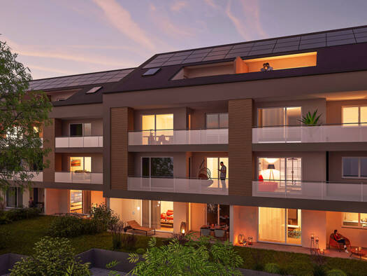 Wohnung zum Kauf - Erstbezug 2,5 Zimmer 70,1 m² EG Untereschacher Straße 2 Oberhofen Ravensburg 88214