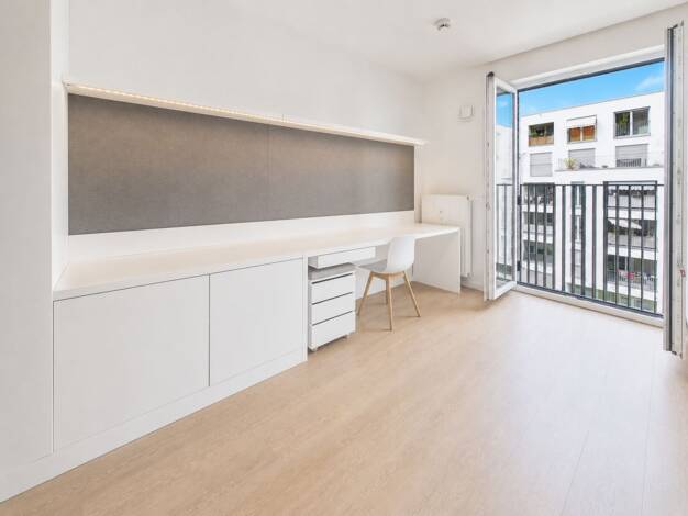 Studio zum Kauf 224.000 € 1 Zimmer 21 m² 4. Geschoss frei ab 15.09.2026 Milbertshofen-Am Hart München 80809