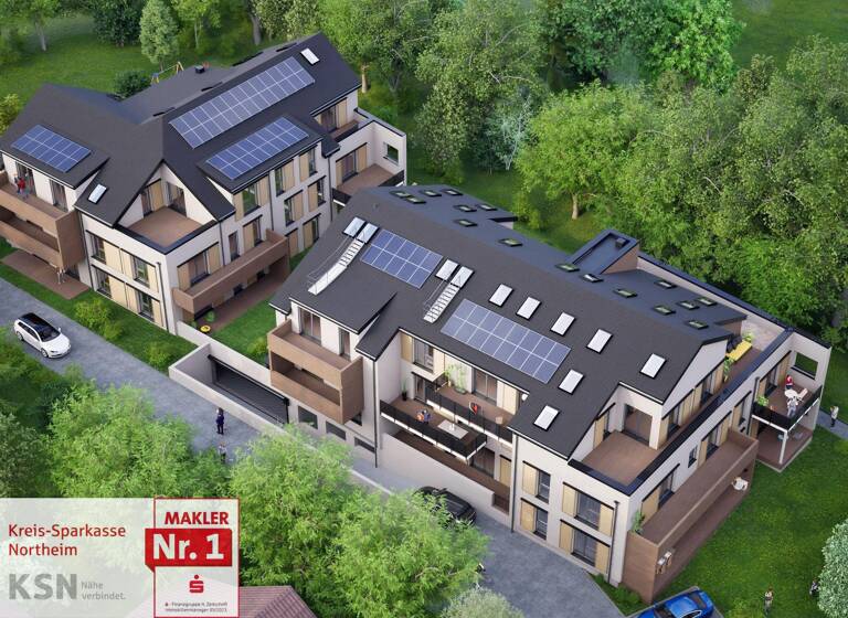 Wohnung zum Kauf - Erstbezug provisionsfrei 455.000 € 3 Zimmer 98,1 m² Groß Ellershausen Göttingen 37079