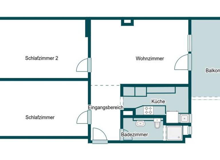 Wohnung zum Kauf 369.000 € 3 Zimmer 77 m² 4. Geschoss Bilk Düsseldorf 40225