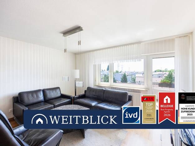 Wohnung zum Kauf 329.000 € 5,5 Zimmer 108,9 m² 3. Geschoss Heutingsheim Freiberg am Neckar 71691