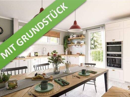 Villa zum Kauf - Erstbezug provisionsfrei 344.050 € 6 Zimmer 157 m² 755 m² Grundstück Wiesenweg Offleben Büddenstedt 38372
