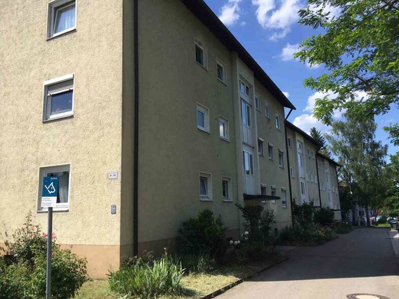 Wohnung zur Miete 602 € 2 Zimmer 68,1 m² 1. Geschoss frei ab 06.05.2025 Albert-Schweitzer-Str. 41 Innenstadt Heidenheim 89518