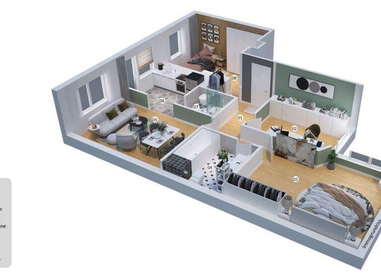 Wohnung zum Kauf 550.000 € 4 Zimmer 110,8 m² EG Heidenfeldstraße 17 Friedrichshain Berlin 10249