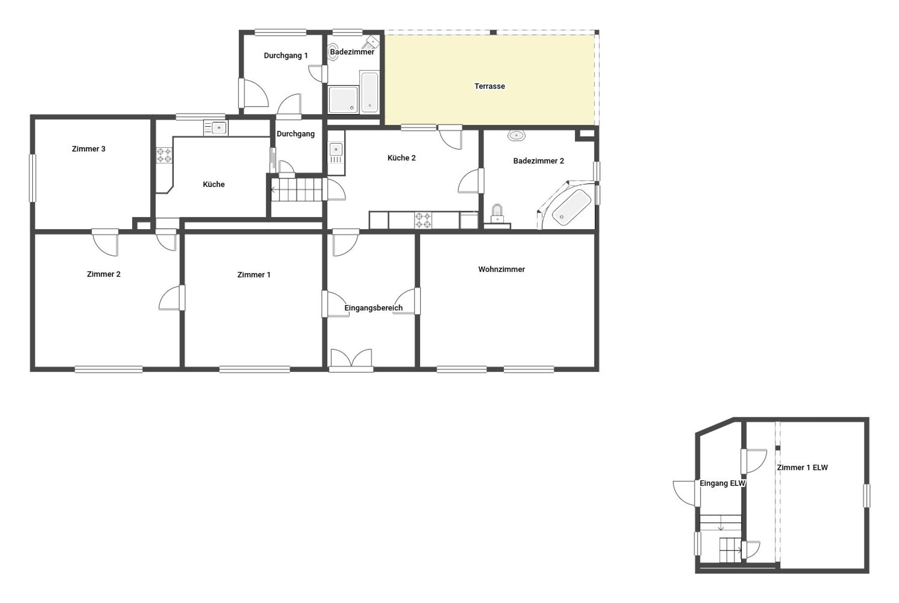 Immobilie zum Kauf als Kapitalanlage geeignet 399.000 € 8 Zimmer 225 m²<br/>Fläche 6.000,1 m²<br/>Grundstück Behnkenhagen Süderholz 18516