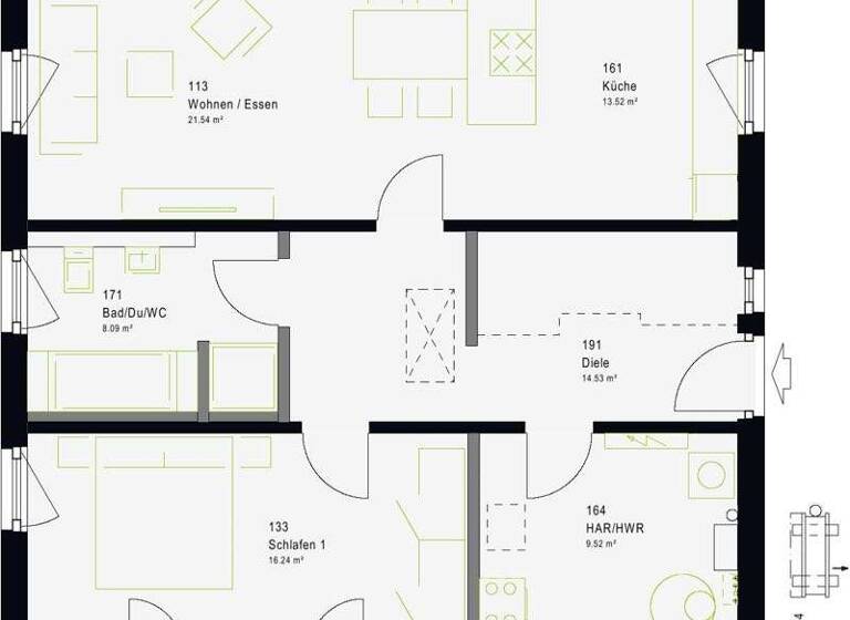 Haus zum Kauf provisionsfrei 479.999 € 3 Zimmer 90 m² 290 m² Grundstück Zentrum Bonn 53111